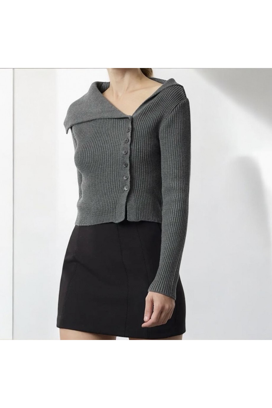 PREMİUM TRİKO HIRKA - ANTRASİT GC-0021